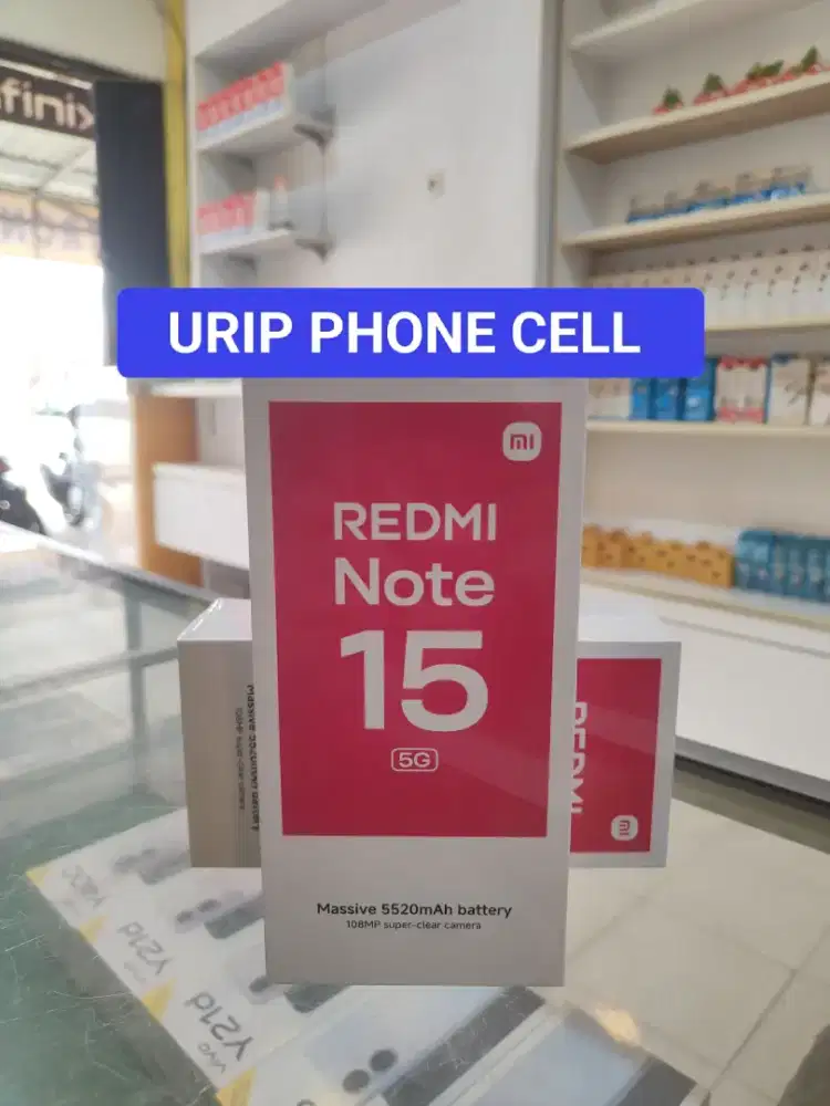 REDMI NOTE 15 5G 8/256 Promo+bonus cash & credit garansi Resmi