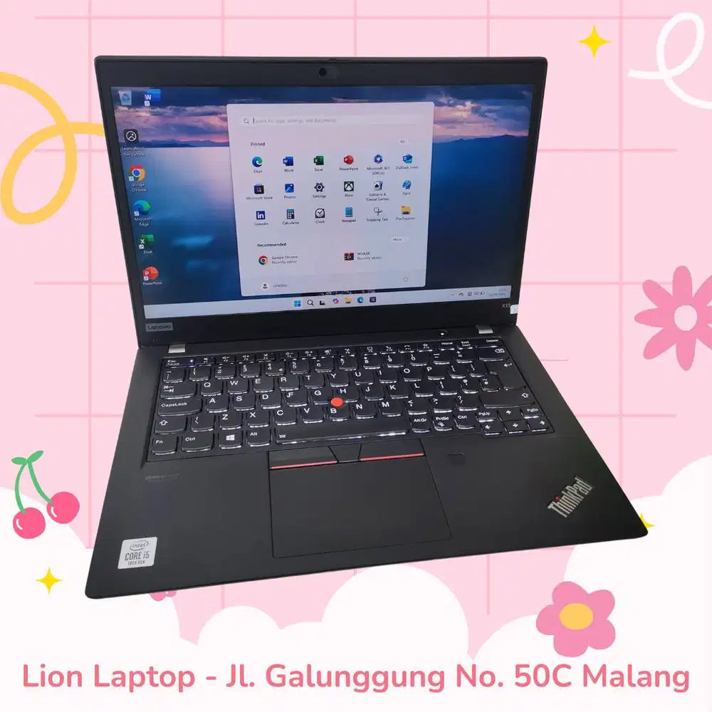 Core i5 Gen 10 slim mulus RAM 8GB SSD 256 Lenovo Thinkpad X13 [26|03]