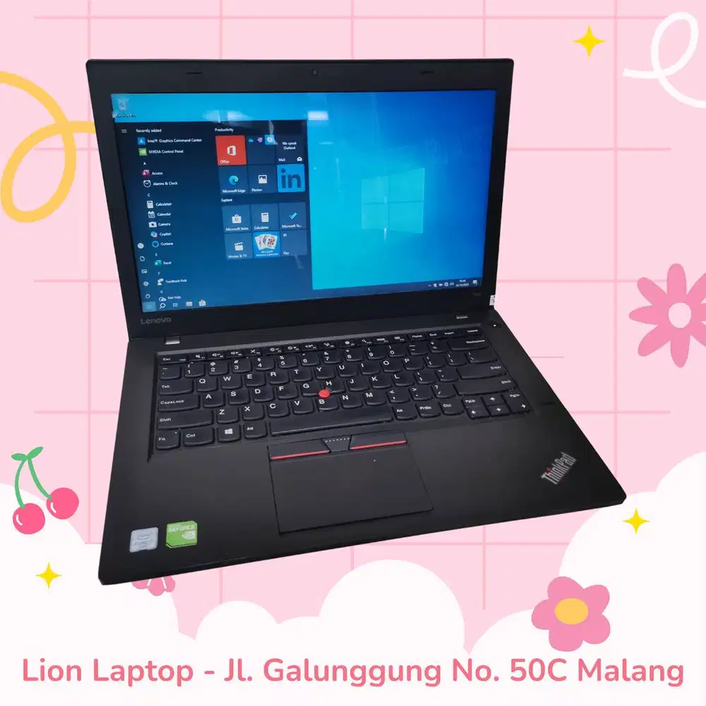 Double VGA Core i7 RAM 8GB Lenovo Thinkpad T460 [26|03]