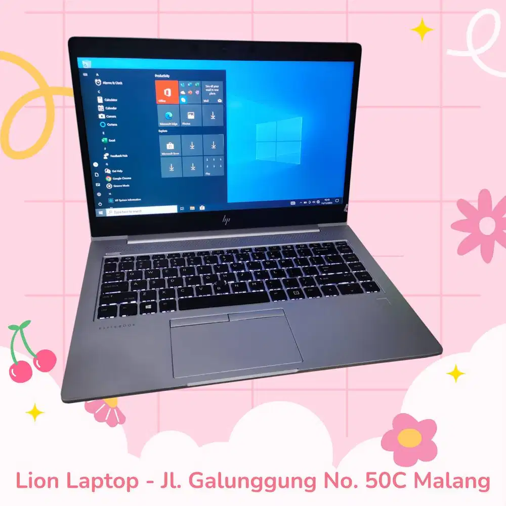 FUll Aluminium Body Core i7 gen 8 8/256 HP Elitebook 840 G6 [26|03]