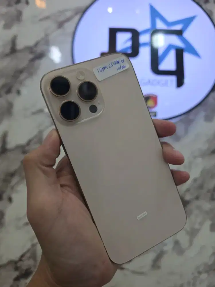 IPhone 16 promax 256 gb ibox on warranty