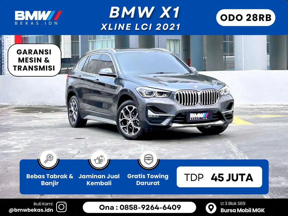 BMW X1 2021 xLine Service Record