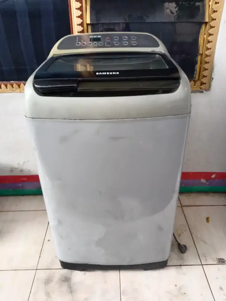 jual mesin cuci 1 tabung samsung 8+5 kg digital /otomatis siap pakai