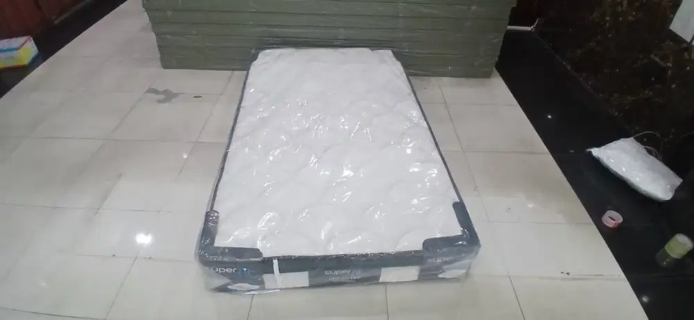 BARANG BARU BIG SALE!! SPRINGBED SUPERFIT NEO SILVER 120 x 200
