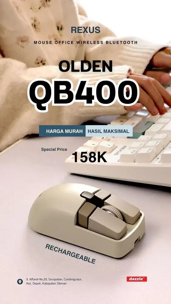 Rexus OLDEN QB400 mouse bluetooth