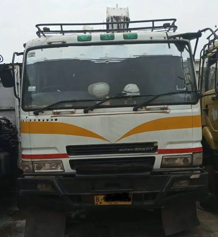 Dijual Truck Crane Mitsubishi Fuso FU517 Tahun 2008