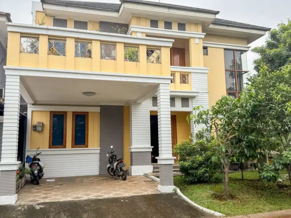 RUMAH HOEK PREMIUM DEPAN FASILITAS – KOTA WISATA CIBUBUR
