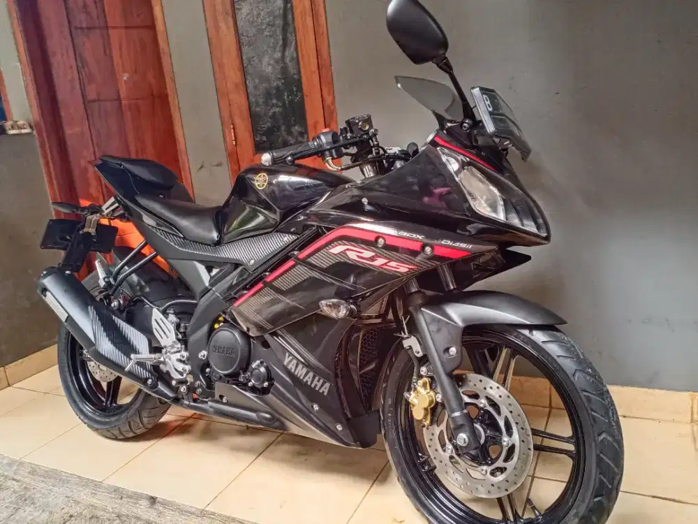 KM 3 RB ASLI !! YAMAHA YZF R15 2016 ANTIK EX PAJANGAN SUPERB ISTIMEWA