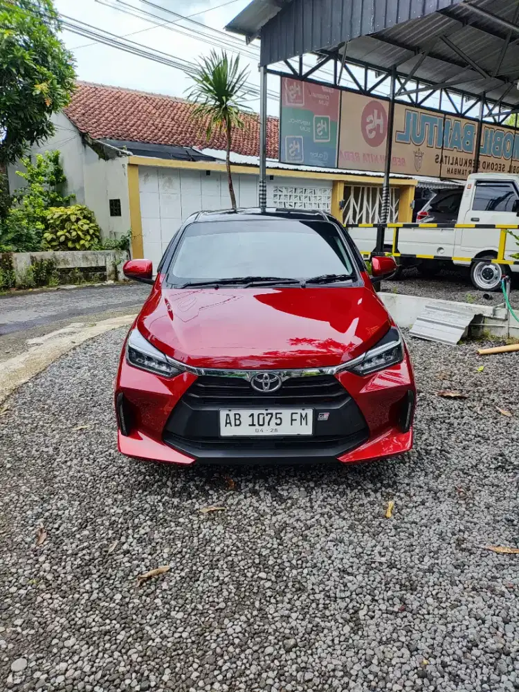 Toyota AGYA 1.2 G CVT Stylis 2023 Merah Istimewa