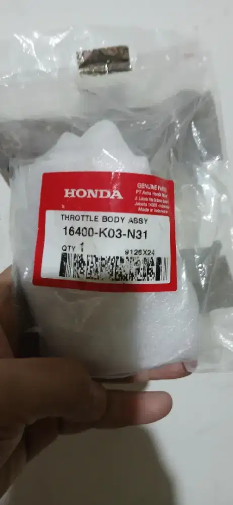 Throttle Trotel body fullset Honda Revo PGM FI