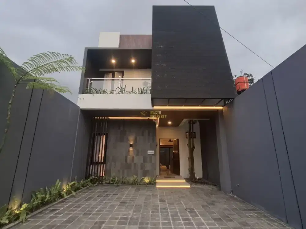 RUMAH SIAP HUNI, 2 LANTAI, DESAIN MODERN, DI NGAGLIK, SLEMAN