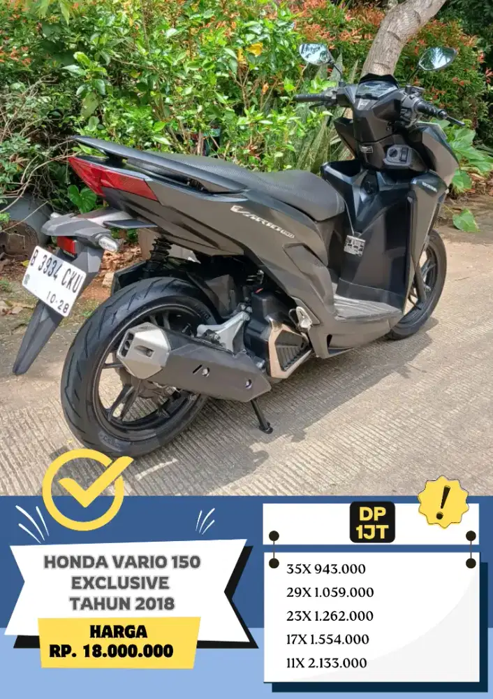 Honda Vario 150 Exclusive Tahun 2018