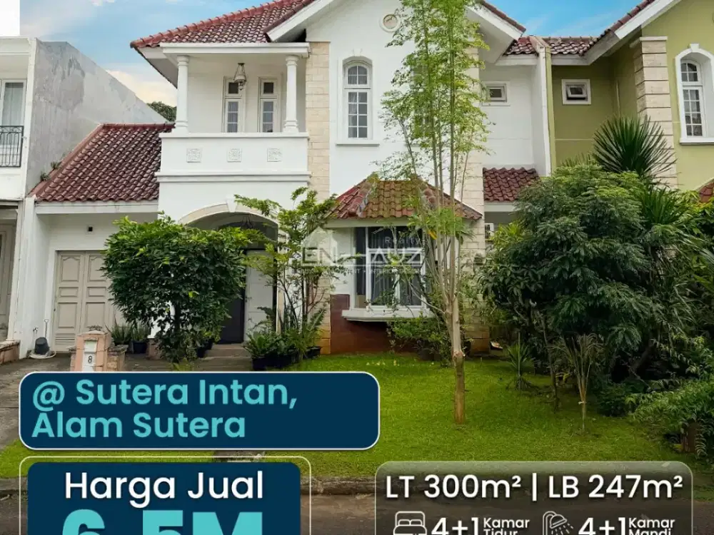 (MC) DIJUAL RUMAH SUTERA INTAN, ALAM SUTERA