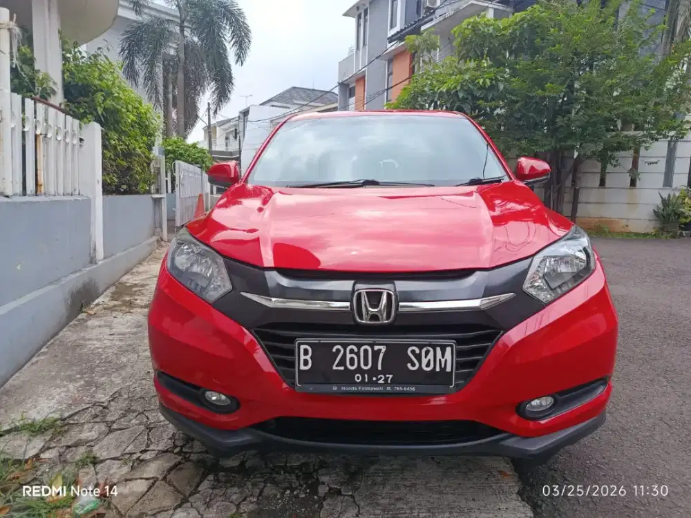 HRV Type E-CVT Matic 2016 Merah Sporty
