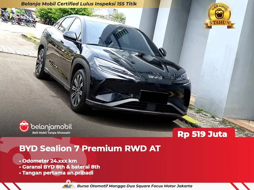 [ BERGARANSI ] BYD Sealion 7 Premium RWD AT 2025/2026