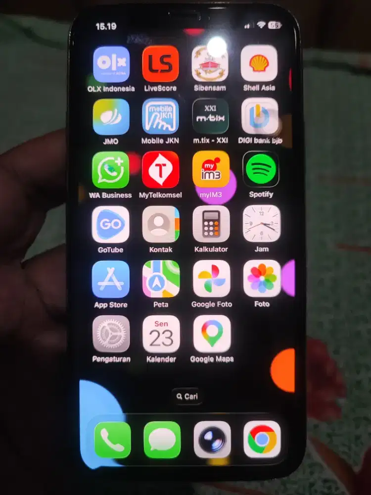 Iphone 11 Pro 256 ada kardus dan casan