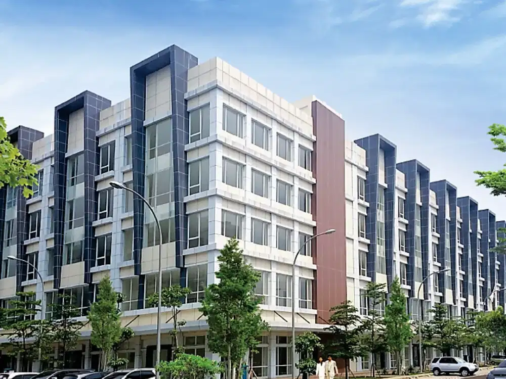 Ruko Perkantoran brand new 5 lantai 10x22 MEGA OFFICE PARK HI Harapan Indah Bekasi Ada lift