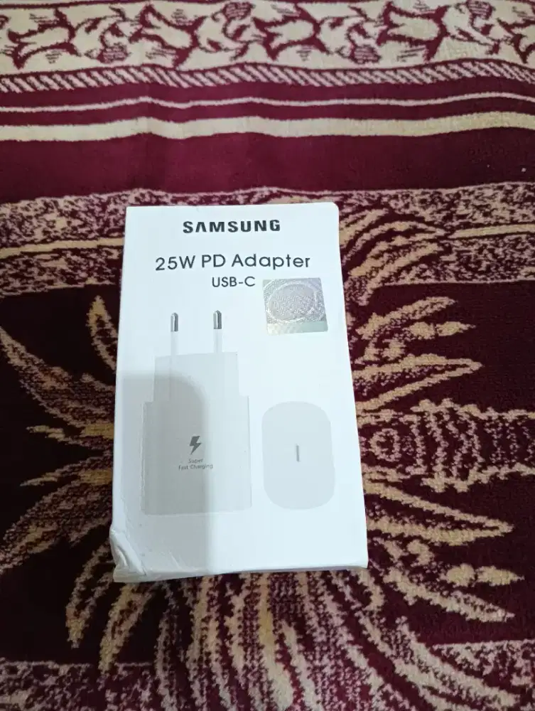 Charger Original Copotan Samsung 25 Watt TipeC Super Fast Charge Baru