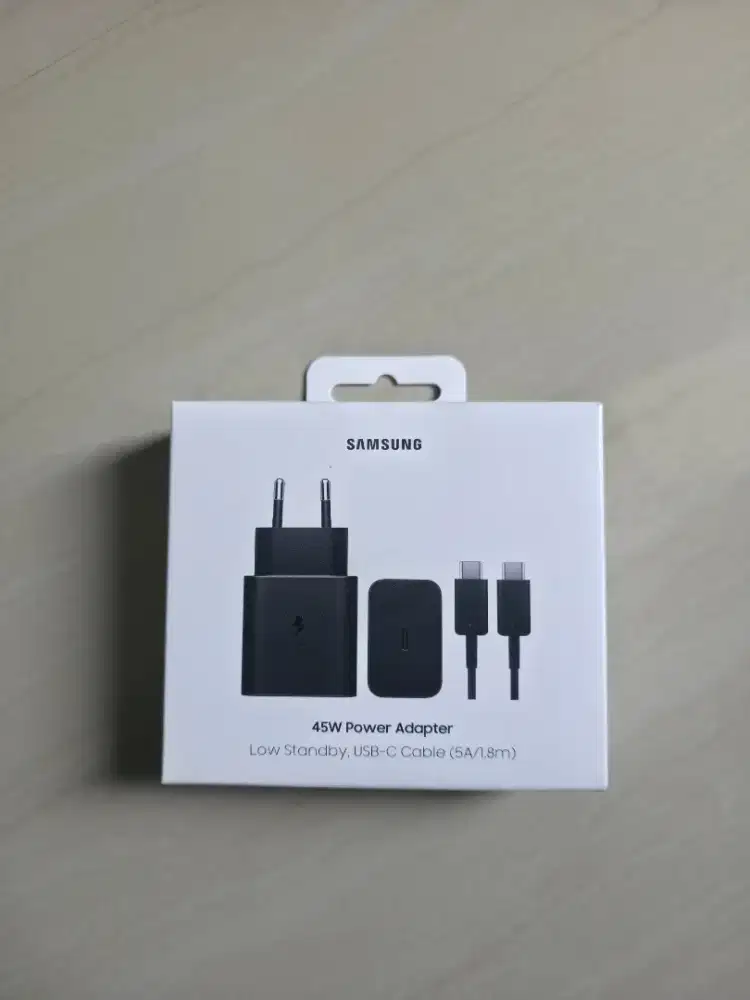 Dijual cepat! Samsung Original Charger 45W + kabel