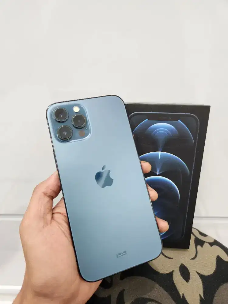 Iphone 12 Pro Max 256 GB Resmi Ibox Fullset