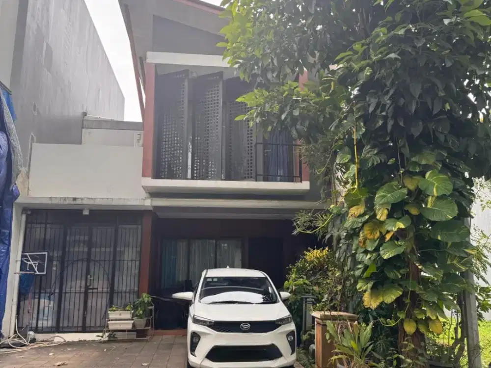 Disewa Rumah Rapih Semi Furnished Cluster De Naara De Park BSD Tangerang Selatan