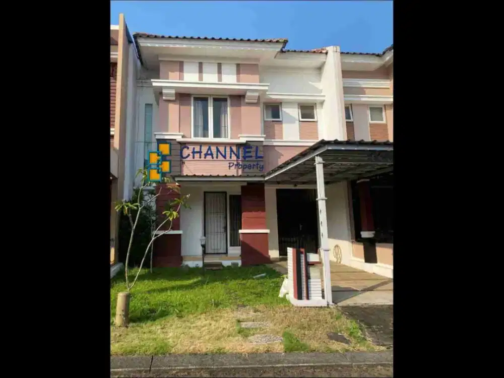 DISEWAKAN Rumah Cluster Akses Dekat Stasiun BSD Delatinos, An