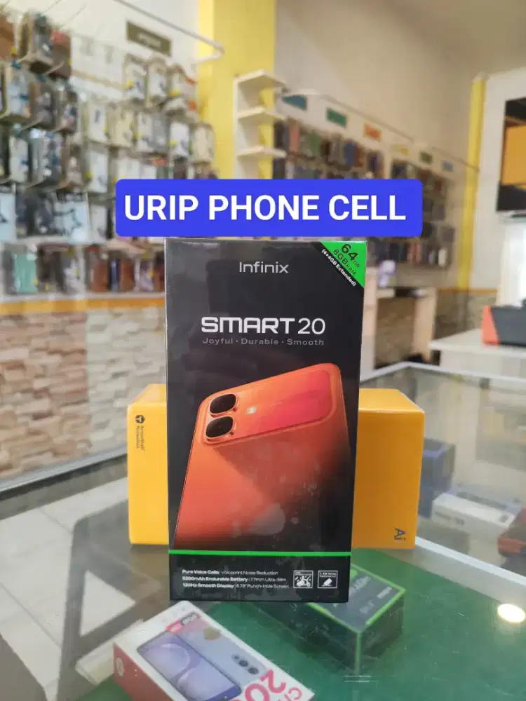 INFINIX SMART 20 4/128 promo+bonus cash & credit garansi Resmi