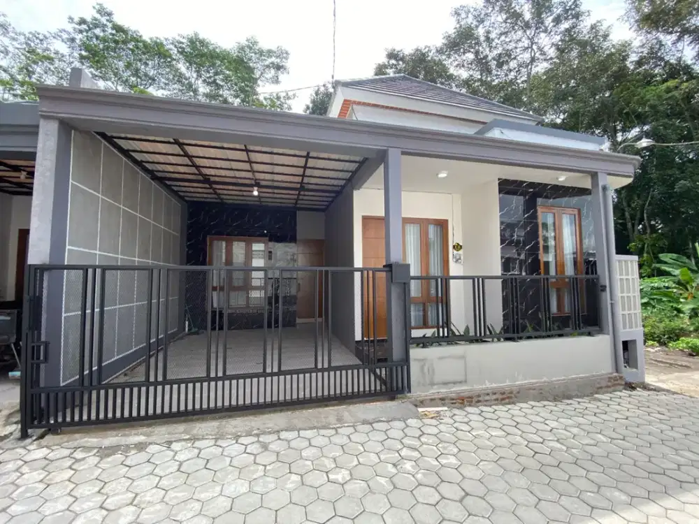 Hunian Limasan Modern Full Furnished di Timur Pasar Jangkang – Nyaman, Asri