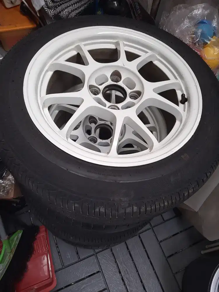 Velg R15 model wedssport TC005 pcd 4x100 negotiable