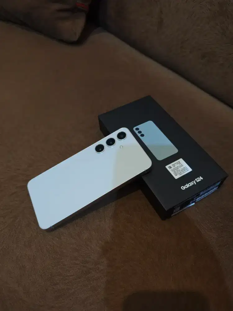 Samsung S24 Reguler 8/256 warna Marbley Gray Mulus