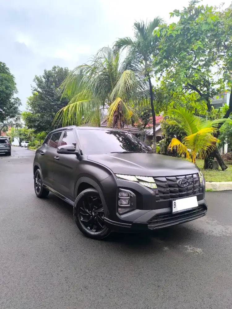 [KM.9rb] Hyundai Creta Black Doff Alpha Edition AT 2024
