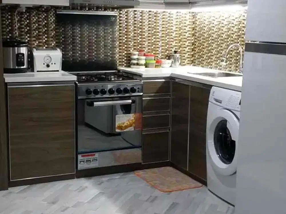 Disewakan Apartemen 3 Bedroom Full Furnish Bagus Siap Huni City View di Gading Mediterania Residence