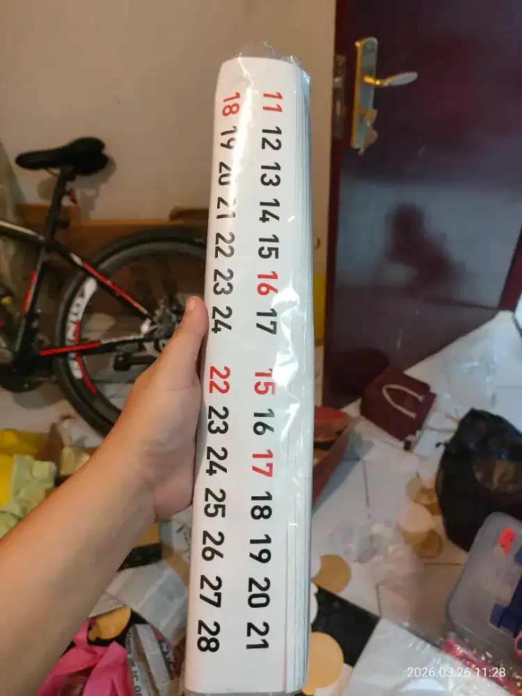 Tanggalan 2026 kertas tebal