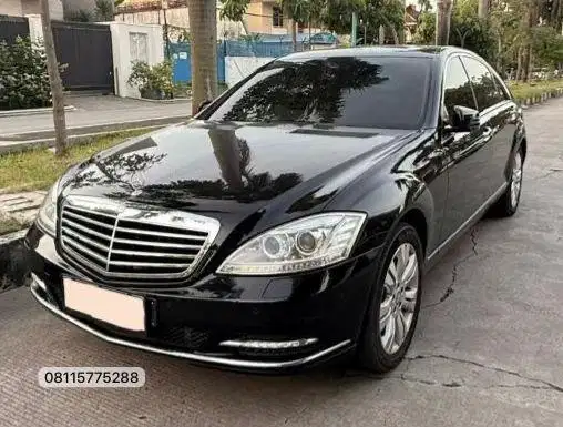 Mercy S350L-AT, plat 2 digit eksklusif