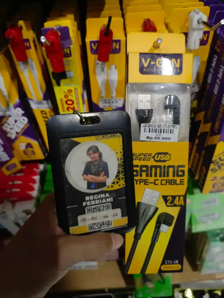USB GAMING VGEN CT1-18 TYPE C | ATLANTIS DAHSYAT