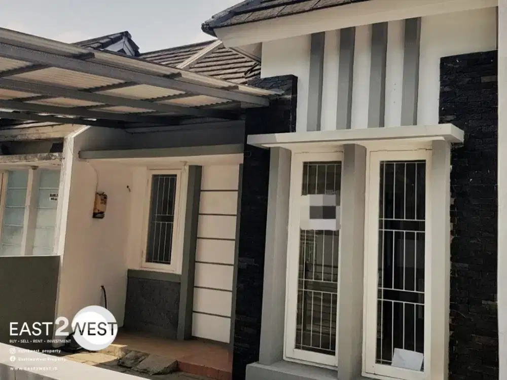 Dijual Rumah Cluster Fluorite Serpong Park Tangerang Selatan Murah Bagus Siap Huni Lokasi Strategis Dekat Pintu Tol Jelupang