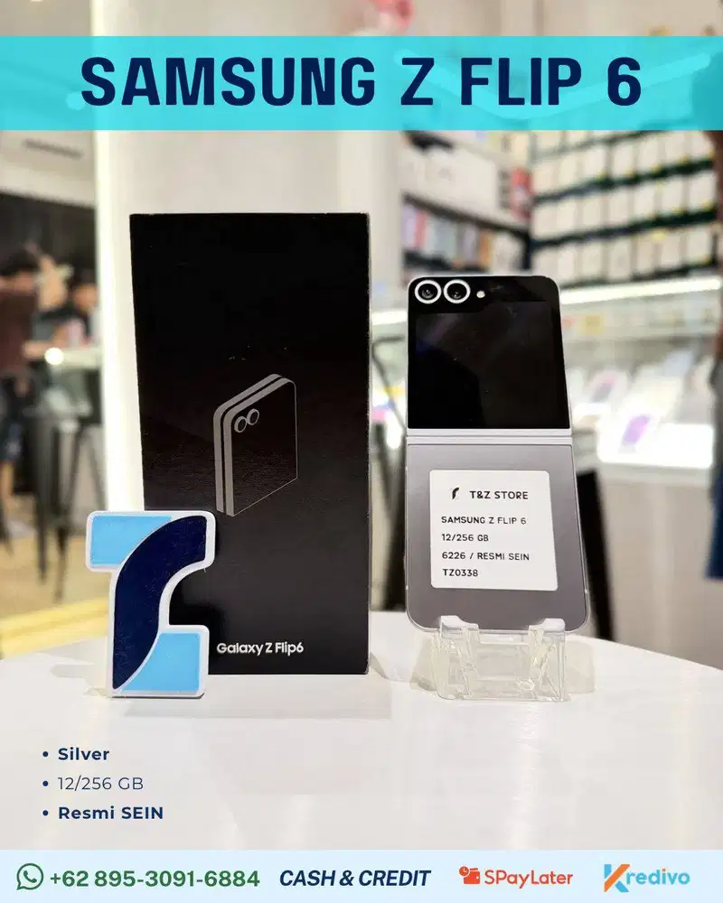 SAMSUNG Z FLIP 6 — 12GB / 256GB