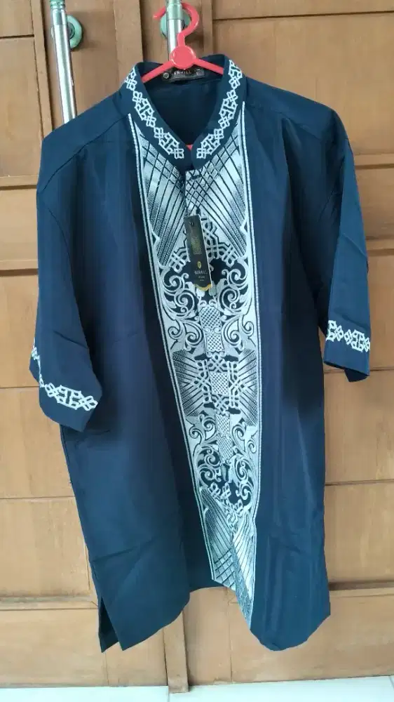 Kemeja koko pendek bordir