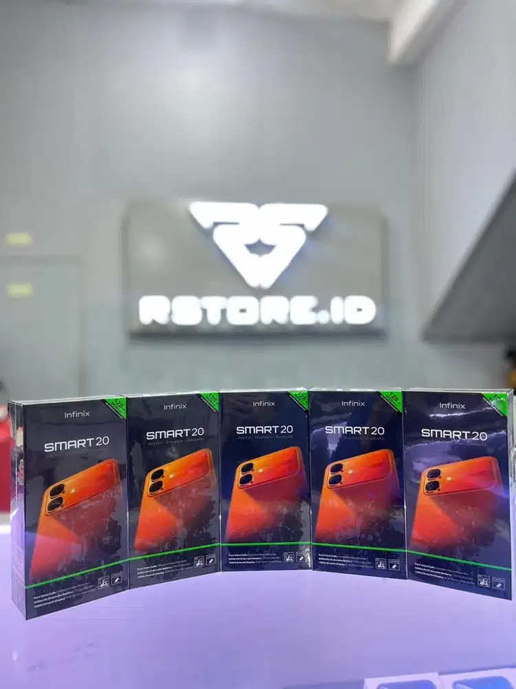 Infinix Smart 20 4/128Gb New, Garansi Resmi/Indinesia 1 tahun