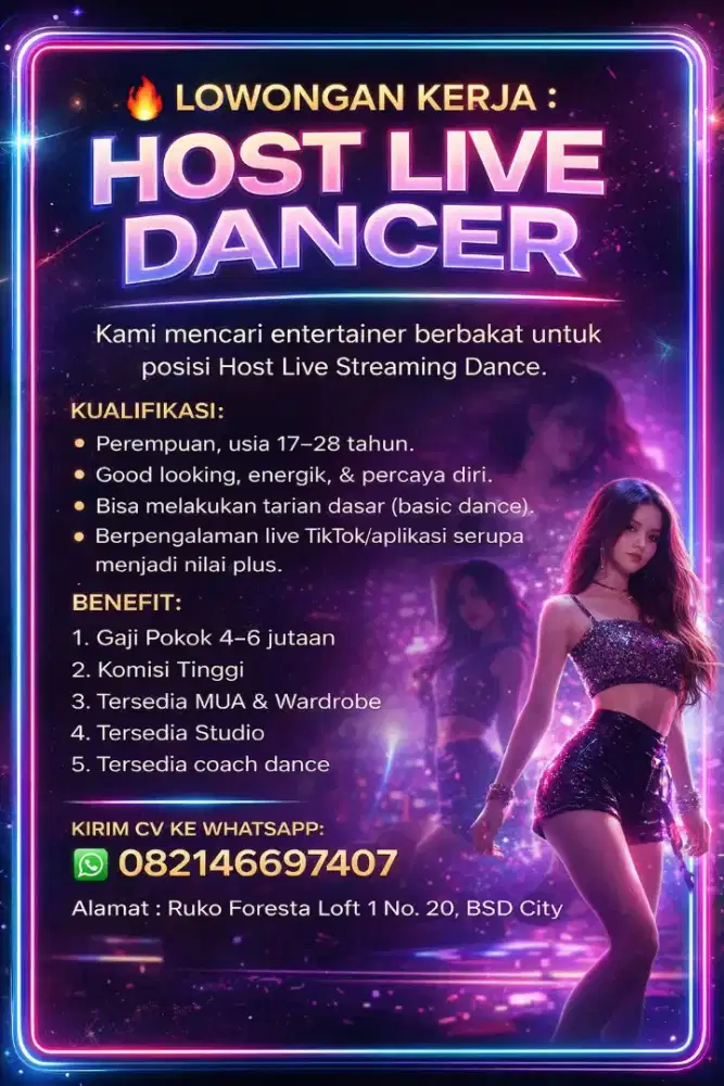 Host Live Streaming Dance
