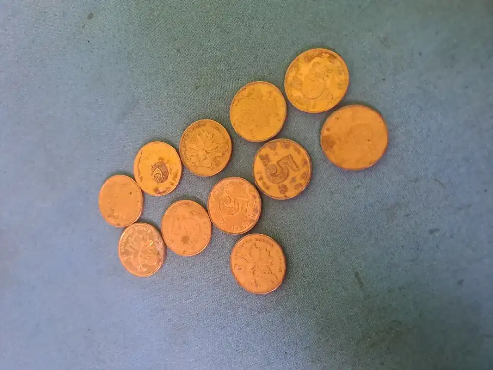 KOIN 5 Wu Jiao 0.5 Yuan Tiongkok