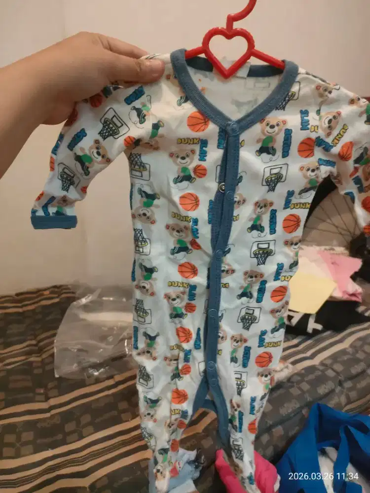 Sleep suit Newborn motif bola