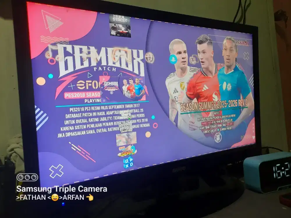 Ps 3 slim normal game banyak