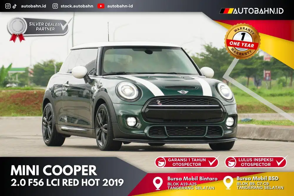 Red Hot Pack! Mini Cooper 2.0 S 3 Doors Turbo LCI F56 2019