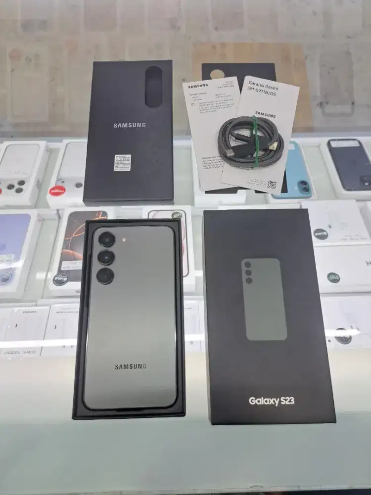 Second Samsung Galaxy S23 8/256GB Green Ex SEIN Mulus Fullset Nego