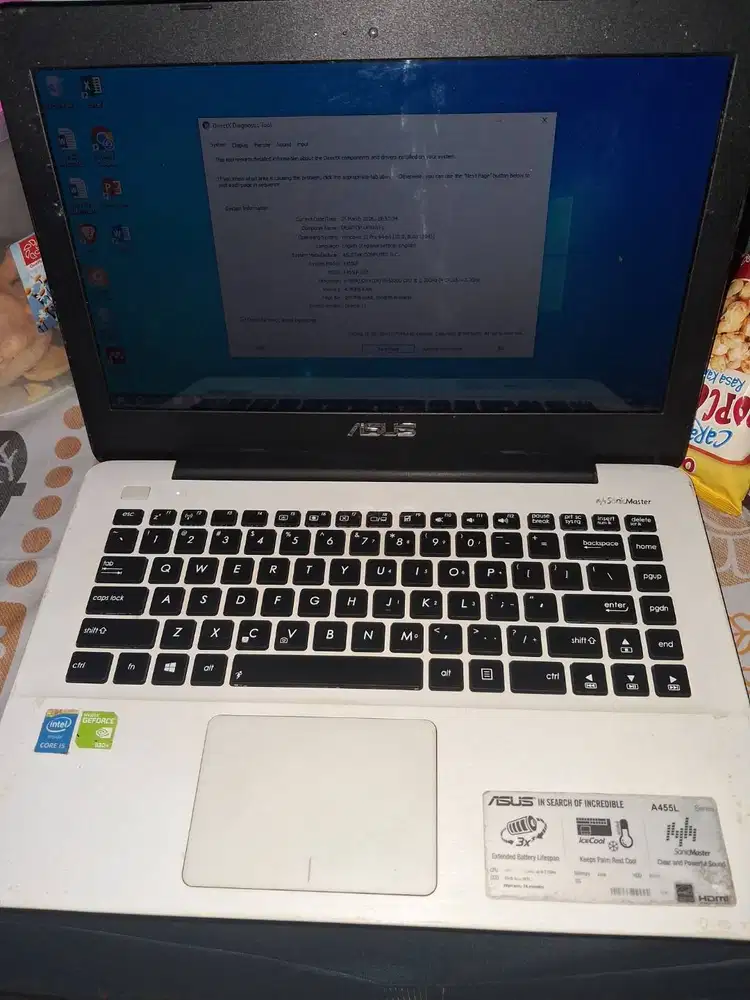 Asus A455LF Core i5 Gen 5 Dual VGA