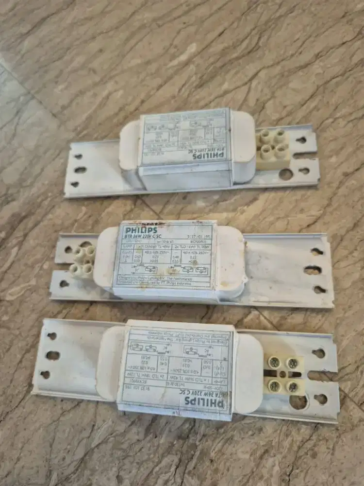 Philips Ballast, 3x Ballast BTA 36w philips