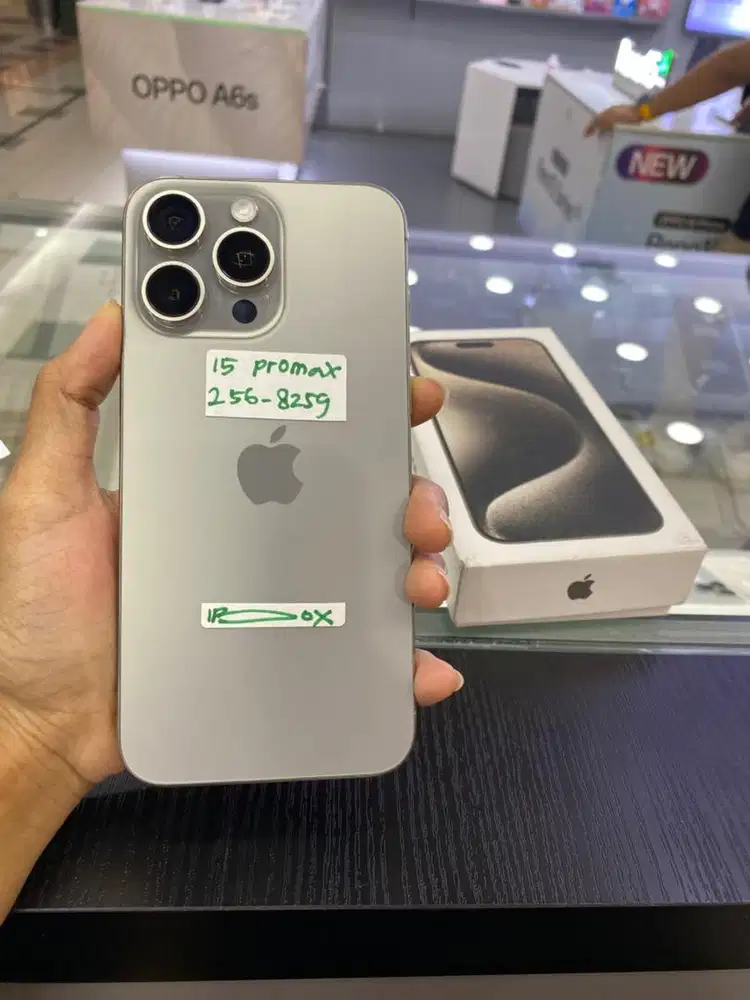 Iphone 15 Promax 256 Natural garansi ibox