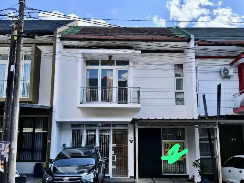 DIJUAL RUMAH 2 LANTAI DALAM KOMPLEK D’MIRO – SEBERANG SUPERINDO JL NAJAMUDIN PALEMBANG