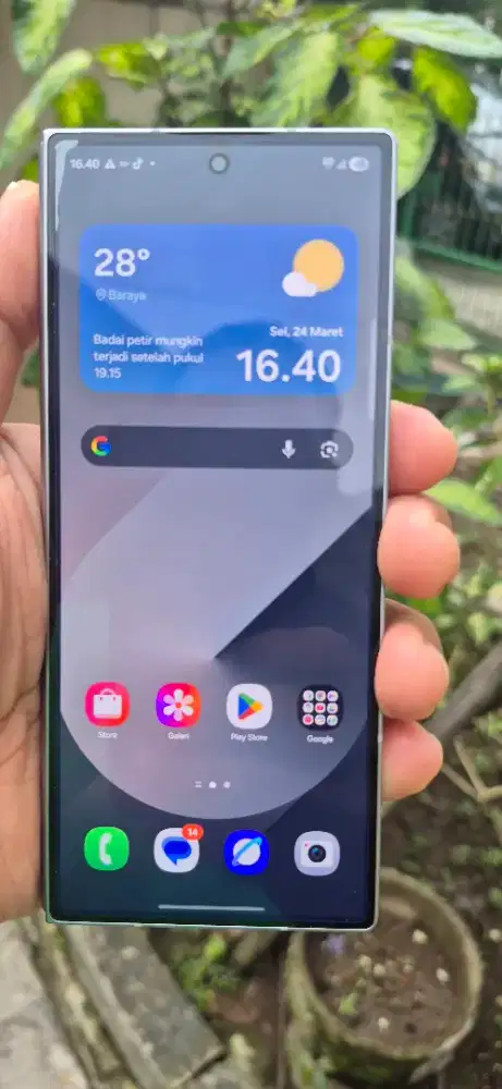 SAMSUNG FOLD 6 512 SILVER SHADOW LIKE NEW EX SEIN RESMI